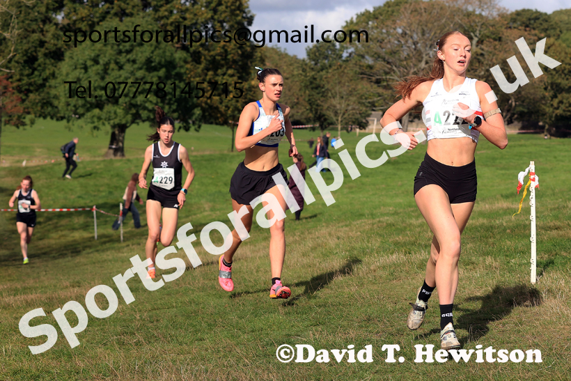 Senior Womens 2026 Northern Cross Country Relays, Graves Park, Sheffield. Photo: David T. Hewitson/Sports for All Pics
